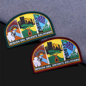 Parches Personalizados al por Mayor, Termoadhesivos, 3D, con Logotipo Personalizado, Apliques, Insignias Bordadas, Parches Bordados para Coser o Planchar en la Ropa - Product Image 4