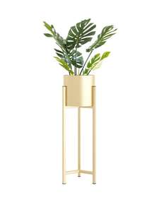 Maceta Circular Moderna para Interiores y Exteriores Horti Club T-007, Fabricada en Plástico PP Ecológico, Duradera, Ligera y con Recubrimiento en Polvo - Product Image 2