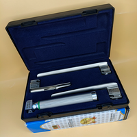 Laryngoscope Fiber Optic Miller Blade 1-2-3 Set Child Handle Premium Quality Reusable Blades Stainless Steel CE ENT Instruments
