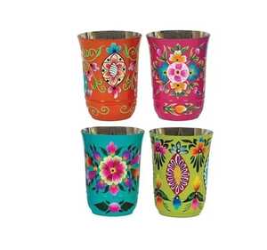 Vaso de Agua Corto y Compacto de Acero Inoxidable, Mini Vaso Cónico de Metal para Beber, Taza para Jugo o Leche para Niños, Vaso Resistente para Picnic - Product Image 5