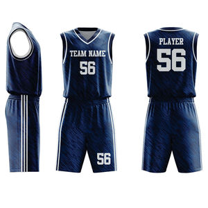 Maillot de basket-ball personnalisé, nouveau design, Los Angeles, sublimation rouge et noir, imprimé - Product Image 5