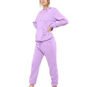 Trajes Deportivos de Mujer al por Mayor de Algodón y Poliéster, Trajes Deportivos de Secado Rápido, Trajes Deportivos de Manga Larga para Mujer - Product Image 1