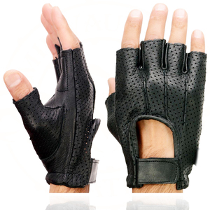 ถุงมือขับขี่มอเตอร์ไซค์แบบไร้นิ้วสำหรับผู้ชาย Samroz Sports - Product Image 4
