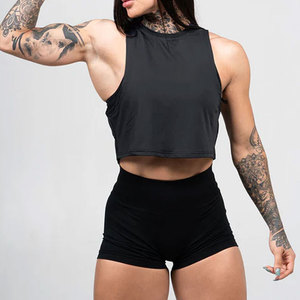 Camiseta Deportiva para Mujer, 100% Algodón, Alta Calidad, Corte Ajustado, Elástica, Transpirable, Secado Rápido, Tejido Jersey para Verano - Product Image 5