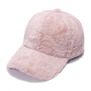 Solid Wholesale <b>Winter</b> Warm Polyester Faux Fur Custom Baseball <b>Cap</b> Customize Hats <b>Caps</b> <b>for</b> Women <b>Men</b> Fleece Plush Baseball <b>Cap</b> - Product Image 4