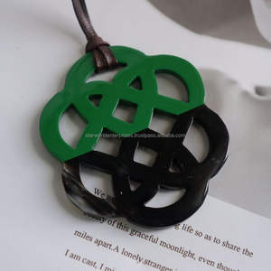 Colliers en résine de bijoux de mode d'approvisionnement direct d'usine avec ensemble de boucles d'oreilles pour mariage et fête au prix d'exportation - Product Image 2