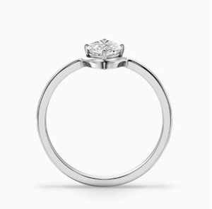 Marquise Cut Moissanite <b>Ring</b> 925 Sterling <b>Silver</b> Yellow Gold Plated Luxury Classic <b>Solitaire</b> Engagement Wedding Anniversary - Product Image 2