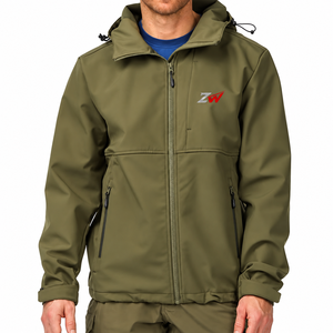 Premium Softshell <b>Jacket</b> <b>Men</b> Custom Softshell <b>Jacket</b> Breathable Windproof Breathable Sportswear Racing Crew <b>Jackets</b> - Product Image 1