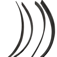 Très demandé, meilleure qualité, bandes de corne de buffle sculptées à la main, style art populaire, toucher naturel, couleur naturelle, taille personnalisée, art.