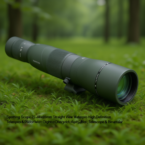 กล้องส่องทางไกลแบบมองตรง 22-48x65 มม. กันน้ำ ภาพคมชัดระดับสูง - Product Image 3
