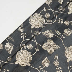 Tela de Encaje Bordado de Alta Calidad, Elegante Tela de Malla Estampada con Jacquard Floral para Vestidos de Novia y Decoración de Prendas - Product Image 4