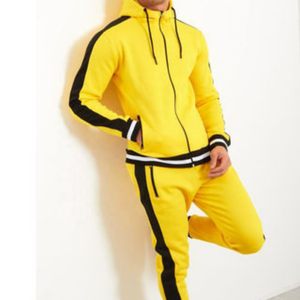 Customized Women'<b>s</b> Jogging Sports Sweat <b>Suit</b> with Logo Men'<b>s</b> Gym Track <b>Suits</b> Wholesale Winter Sports Clothing with Side Strip - Product Image 3