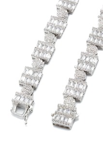 Collar de Oro Miami Cuban Infinity Link para Hombre, Estilo Hip Hop, 10K, 14K, 18K, con Diamantes Cultivados en Laboratorio VVS, Corte Brillante, Certificado IGI - Product Image 3