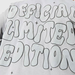Camiseta Blanca de Alta Calidad con Estampado Puff, Gráfico 3D de Corazón Rosa 'Love', Ropa Urbana de Algodón Grueso, Prendas Personalizadas para Exportación - Product Image 2