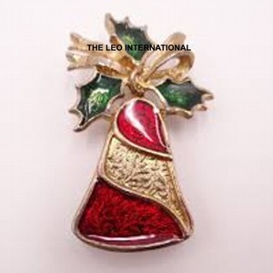 Campanas Navideñas Estilo Americano, Cinta Roja y Dorada, Acero Inoxidable, Decoración Festiva para Sublimación - Product Image 6