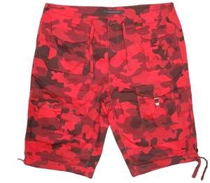 Men's Camouflage <b>Cargo</b> Shorts Multi-Pocket Comfort Elastic Waistband Loose Fit Outdoor <b>Work</b> Anti-Wrinkle Breathable Worsted High - Product Image 5