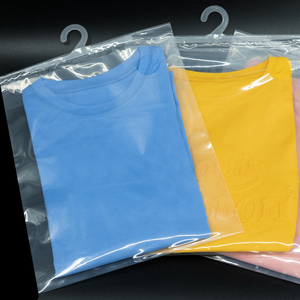 Sacs suspendus en PVC transparent avec fermeture à bouton, pochettes imprimées sérigraphiées, compatibles micro-ondes, pour aliments pour animaux, vêtements, chewing-gums, produits en conserve - Product Image 6
