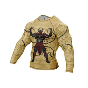 Ropa de Moda MMA, Nueva Llegada, Camiseta de Compresión 3D para Hombre, Secado Rápido, UPF50, Transpirable, Ecológica, para Fitness - Product Image 3