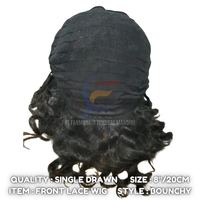 Perruque Lace Frontale pour texture de cheveux bouclés, 100% Cheveux Humains Vierges Remy, Cuticules Alignées, Cheveux Indonésiens, Sans Colle, Longue