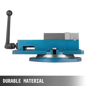 Morsa da Fresatura ad Alta Precisione da 4 Pollici, Morsa Pneumatica da Banco con Base Girevole a 360 Gradi in Ghisa Sferoidale - Product Image 2