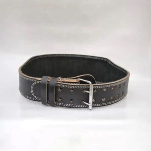 Customized Breathable Cowhide Eco-Friendly Heavy Duty Powerlifting & Weightlifting <b>Belts</b>-Best Price New Design Hot Sale - Product Image 5