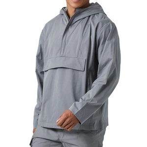Wholesale Windbreaker <b>Jackets</b> Outdoor 1/2 Zipper Hooded <b>Jacket</b> Custom Windbreaker <b>Jacket</b> for Men new 2026 - Product Image 5
