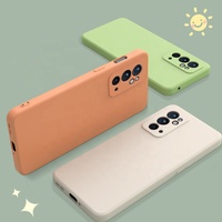 Coque arrière Shemax pour Oneplus 9rt, couverture souple en caoutchouc de gel de silicone liquide, étui de protection complet pour téléphone intelligent OnePlus 9RT