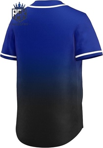 Camiseta de Béisbol con Botones en la Parte Delantera, con Ribetes en Contraste y Diseño Personalizado para Equipos Amateurs, Escuelas y Academias Deportivas - Product Image 5