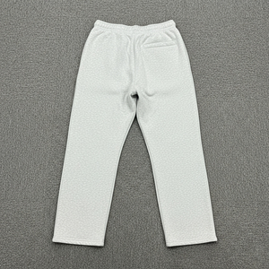 Custom Logo Oversized Wide-Leg Canvas Sweatpants Sunfade Washed Casual Breathable Eco-Friendly Heavyweight Thick Fleece Loose - Product Image 4
