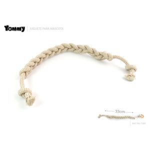 Juguete de Cuerda Trenzada Yommy de 33 cm, Juguete para Masticar para Perros - Product Image 1