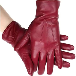 Leather Winter <b>Gloves</b> Soft Lining Daily Wear <b>Gloves</b> Men Winter Leather <b>Gloves</b> Comfortable <b>Warm</b> Casual <b>Gloves</b> - Product Image 6
