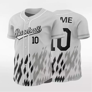 Custom Full Sublimated Baseball Jersey Team Sports Uniform Breathable Fade Resistant Printed Baseball Top for Men - Product Image 1