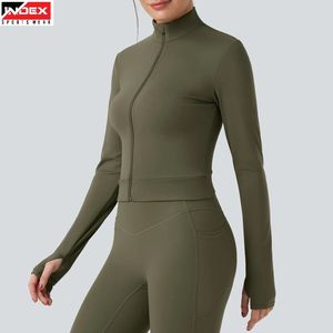 Affordable Women Yoga <b>Jacket</b> And Legging 2 Piece Set Stretch Gym Wear Active Fitness <b>Workout</b> Clothing - Product Image 1