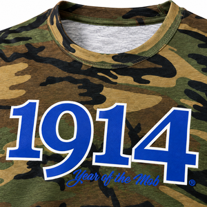 Camiseta Gráfica Bordada Phi Beta Sigma 1914, Camiseta Clásica de Cuello Redondo para Hombre con Costuras Detalladas para Eventos Universitarios - Product Image 5