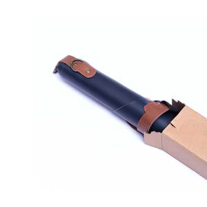 Tablier de boucher sans manches en coton de haute qualité, résistant aux UV et à l'eau, avec fermeture à bouton-pression réglable - Product Image 2
