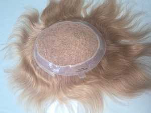 Premium Quality <b>Mens</b> Hair <b>Wig</b> Kinky Straight Remy Hair Toupee 100% Density Best Hair for <b>Men</b> - Product Image 5