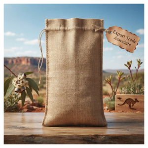 Sacs de sable en jute de henné neufs, 201 grammes par sac, dimensions environ 83,82 cm x 35,50 cm, P&S 1lx12, bordure sur le bord supérieur, une longue bande de 26 cm. - Product Image 1