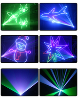 Luces de Fiesta Portátiles RGB de 2W, Mini, Novedad 2026, Luces Láser para DJ, Luces de Discoteca, Control DMX512, Más de 200 Efectos, Alto CRI 95, IP20