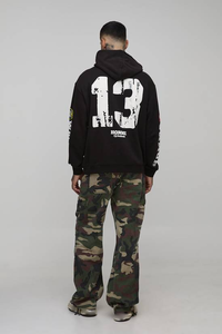 Sudadera con Capucha Personalizada de Manga Larga para Hombre, Diseño Estampado, Tejido Grueso de 350 g/m², Corte Cuadrado, Sudadera de Forro Polar - Product Image 5