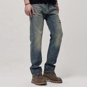 Jeans de Mezclilla para Hombre y Mujer, 100% Algodón, Secado Rápido, Corte Regular Vintage, Lavado Casual, Rectos, para Invierno y Verano, Varios Modelos - Product Image 6