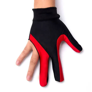 High <b>Snooker</b> Gloves Customized Logo 3 Fingers <b>Billiard</b> Gloves Non-Slip Windproof Breathable Waterproof Sports Gloves - Product Image 4
