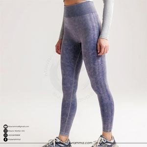 Mawra Leggings de yoga de alta elasticidad para mujer, pantalones deportivos con panel lateral para gimnasio, correr, entrenamiento, ropa deportiva para unisex - Product Image 3