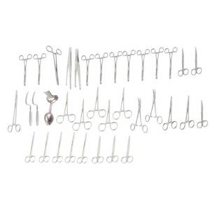 Juego de Instrumentos de Cirugía Ortopédica Menor para Caballos, 37 Piezas, Pinzas, Tijeras, Herramientas Quirúrgicas de Acero Inoxidable, Kit de Herramientas Médicas - Product Image 5