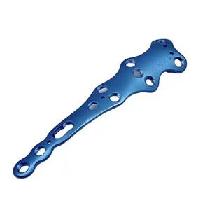 Plaque de blocage en <span class=keywords><strong>T</strong></span> positive de petite taille, en titane/acier inoxydable, pour chirurgie orthopédique, implant de classe III, fournie par une usine médicale - Product Image 3
