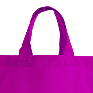 Comfortable Logo Eco-friendly Printing New Fashion Durable High Quality 100% Cotton Tote <b>Bag</b> Hand Carry Luxury Handbags - Product Image 4