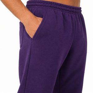 Pantalon de jogging pour homme, coupe décontractée, en molleton, pour la détente, confort quotidien, entraînement haut de gamme, imperméable, respirant, polyester/coton - Product Image 5