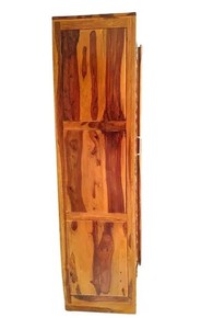 Armoire en bois massif sculpté en 3D avec diamants |   Armoire de chambre à coucher à 2 portes avec étagères |   Exportation de Jodhpur - Product Image 6