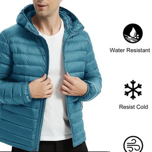 2025 High Quality Mens Puffer Jacket Water Resistant <b>Quilted</b> Down <b>Winter</b> Warm Puffy Coat Wholesale prices - Product Image 2