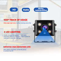 Firecore X-13 voiture LED caméra 1080P HD caméra de recul camion à ordures étanche caméras de reconnaissance faciale pour autobus scolaires voiture