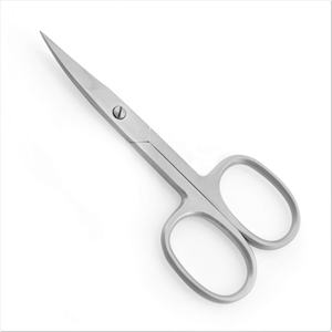 Las mejores tijeras de uñas para cutículas curvas rectas con acabado satinado, cuchillas afiladas para manicura y pedicura, herramienta de belleza para el cuidado de las uñas - Product Image 2